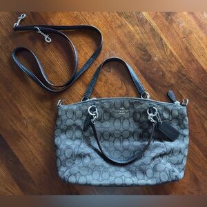 SOLD - COACH Signature Shoulder Bag